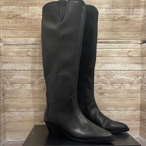 DV by Dolce Vita Knee High Cowboy Boots Regular Calf NWT Size 9M Retails $99